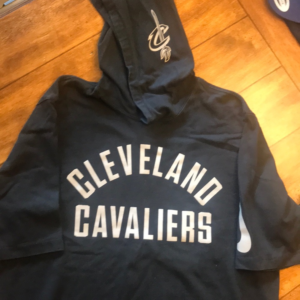 Cleveland Cavaliers Black Warm Up Hoodie